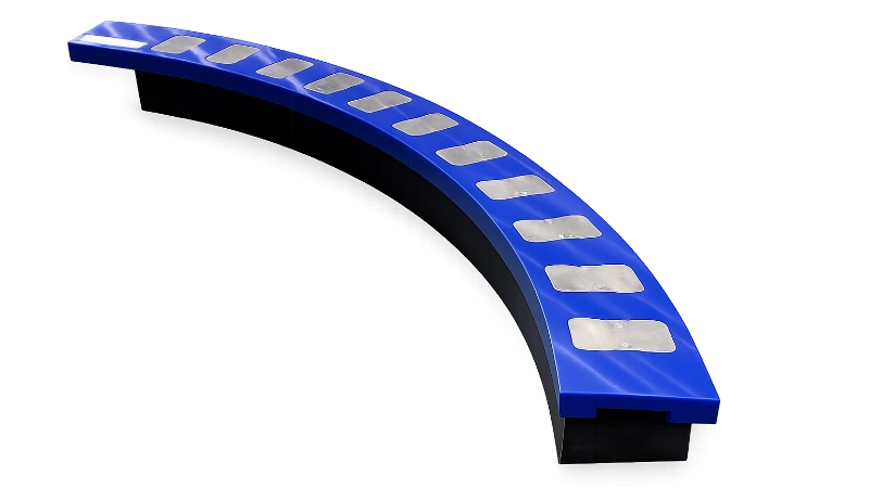 Straight Machined Tracks Curves/ Magnetic Curves