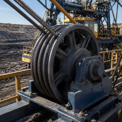 Engineered Plastic Wire Rope Sheaves for Mining Applications