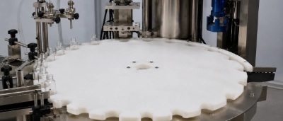 Bottling plant star wheel 1