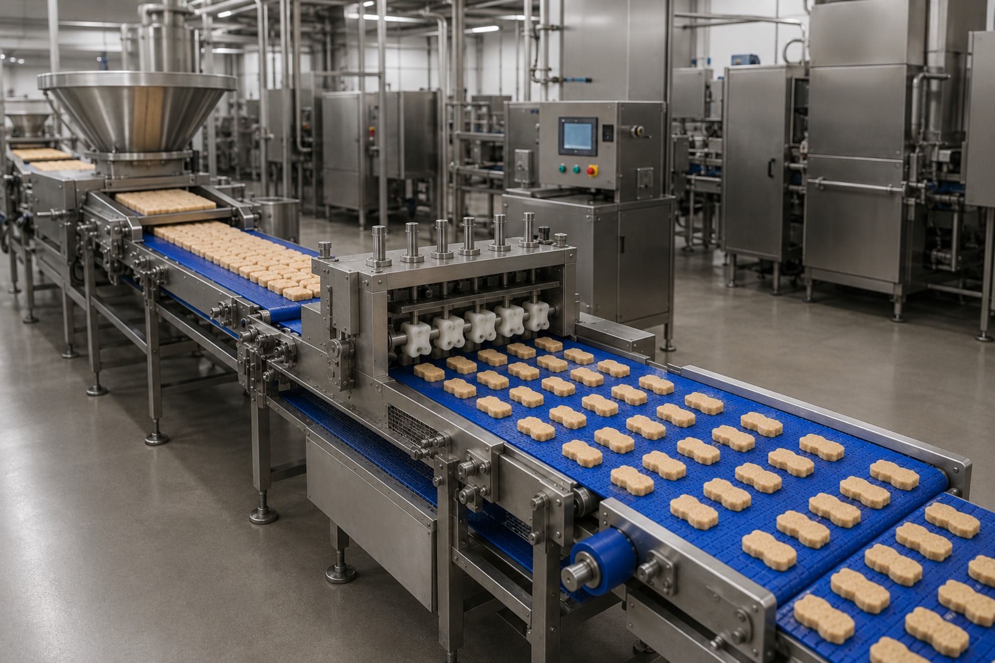 nugget production line